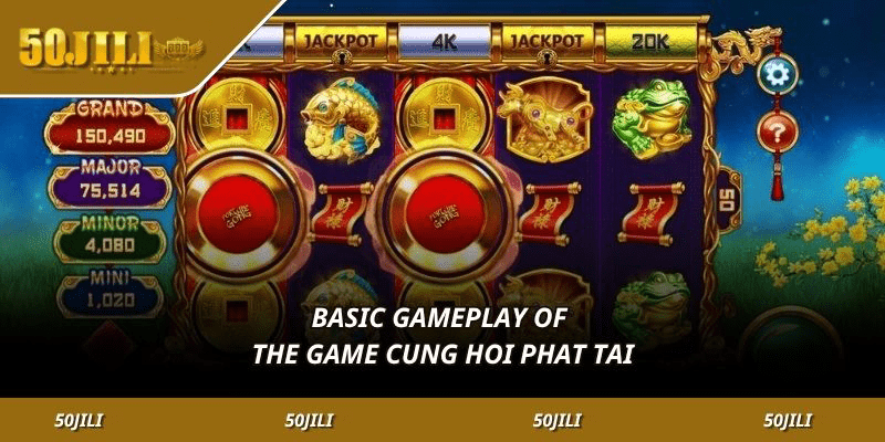 Basic gameplay of the game Cung Hoi Phat Tai