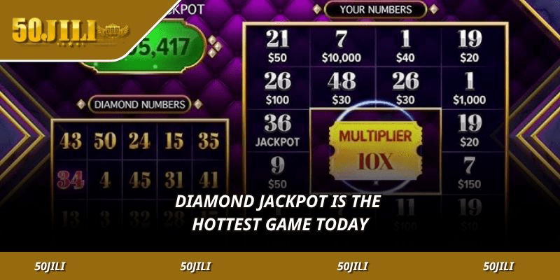Diamond Jackpot is the hottest game today