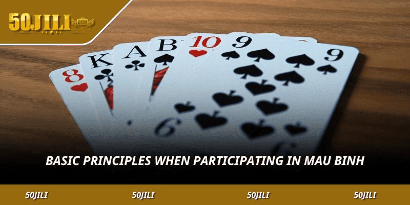 Basic principles when participating in Mau Binh