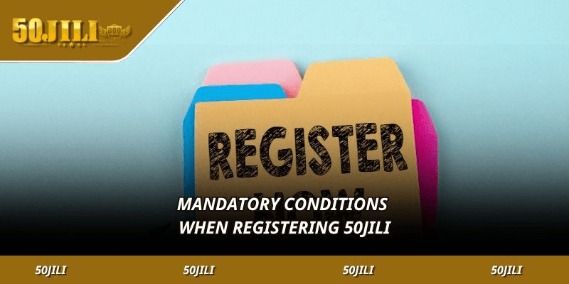 Mandatory conditions when registering WW5