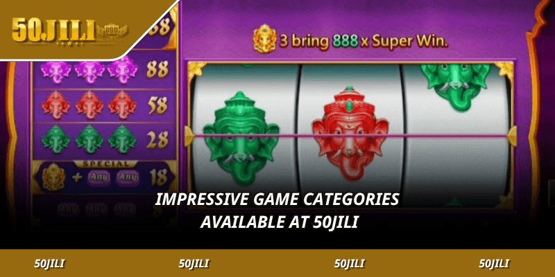 Impressive game categories available at WW5